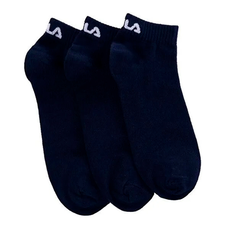Носки Унисекс Fila QUARTER SOCKS 3 PACK 35-38 Темно-синий photo 2